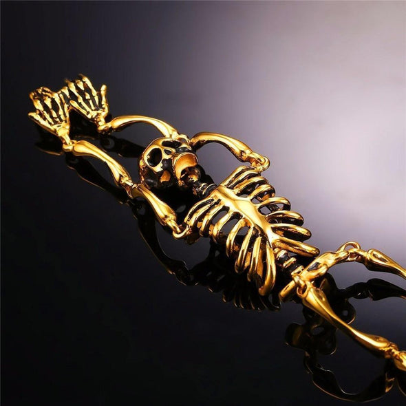 Bracelet- Skeleton Bones Bracelet - FASHIONOPOLITAN