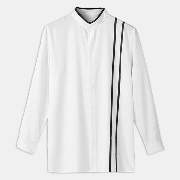 Bamboo Striped Long Sleeve Shirt