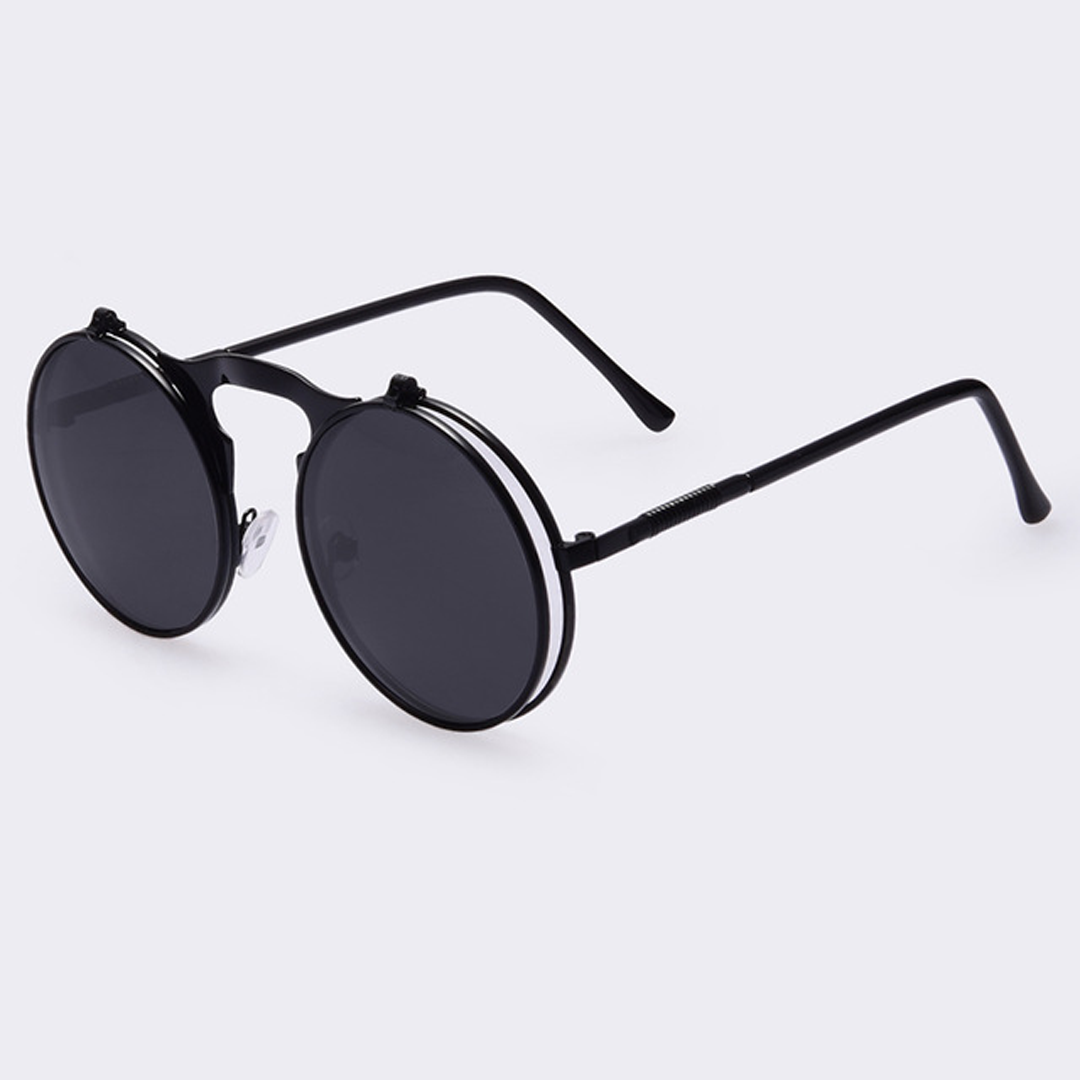 Sunglasses that top lift up
