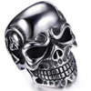Men's Rings- Skull Stainless Steel Ring - FASHIONOPOLITAN